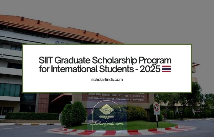 SIIT Graduate Scholarship Program