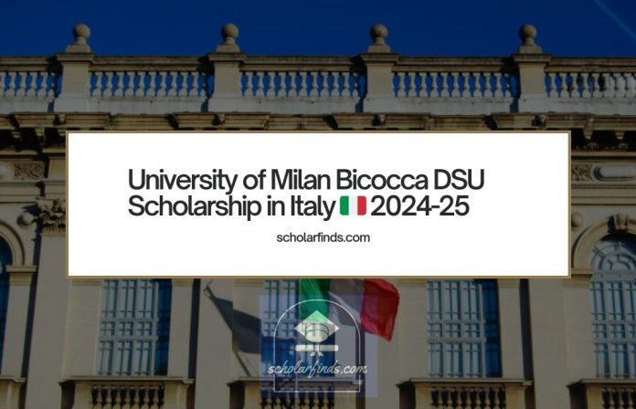 University of Milan Bicocca DSU Scholarship in Italy